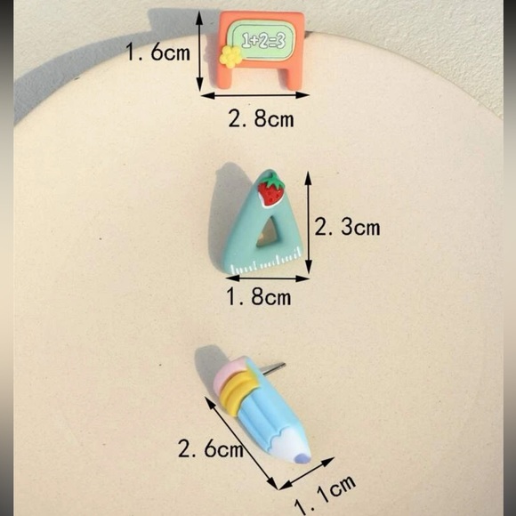 Back to School Earring Set - Picture 6 of 6